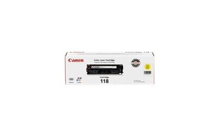 Canon Cartridge 118 - Amarillo - original cartucho de toner